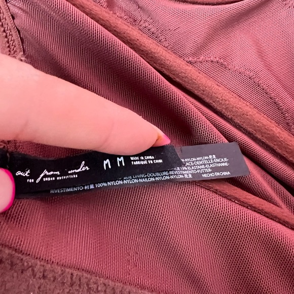 ❌SOLD-DEPOP❌ UO Out From Under Brown Corset - Picture 7 of 7